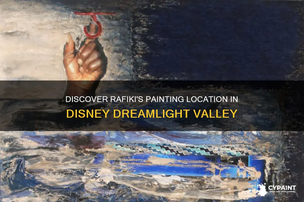 where is rafiki painting located in disney dreamlight valley