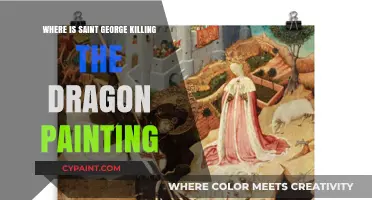 Discovering the Location of Saint George Killing the Dragon Painting