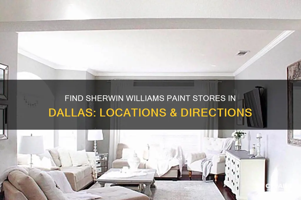 where is sherwin williams paint store in dallas