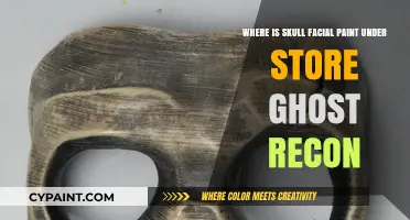Ghost Recon: Skull Facial Paint Location in the Under Store