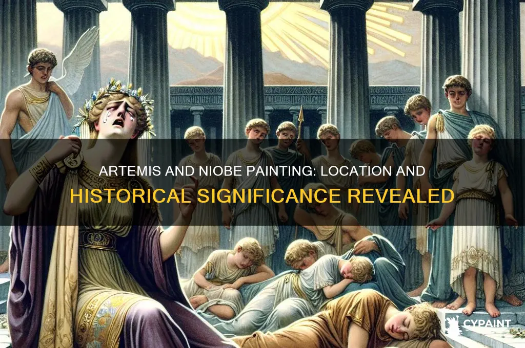 where is the artemis and niobe painting kept at