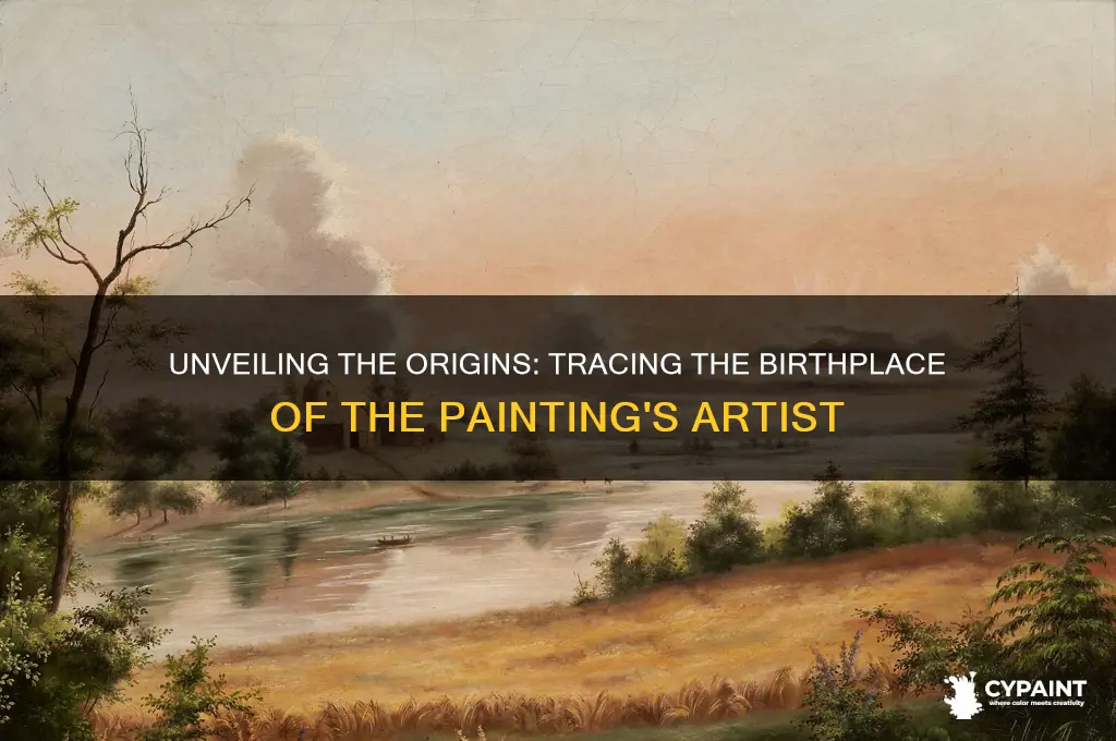 where is the artist of the painting above originally from
