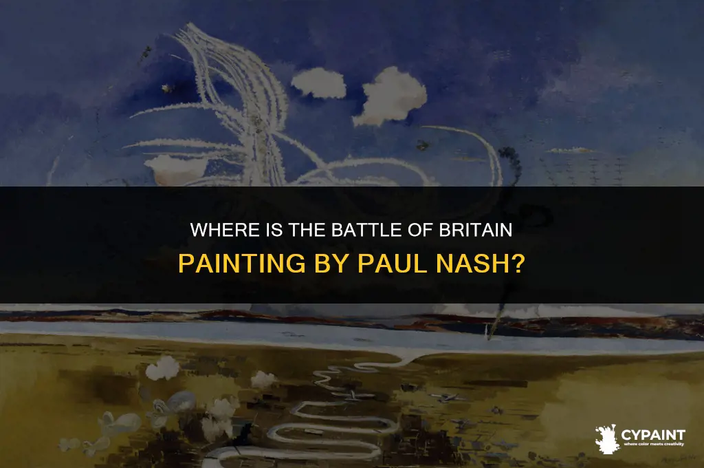 where is the battle of britain painting by paul nash