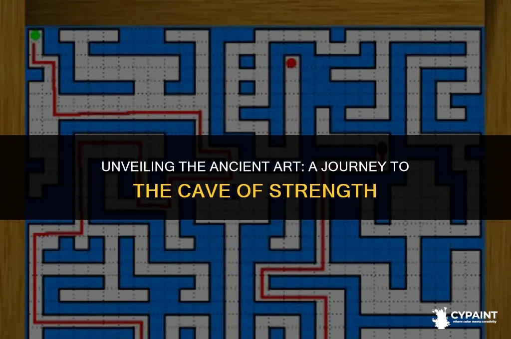 where is the cave painting in the cave of strength
