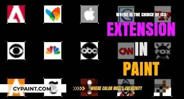 Finding the ICO Extension Option in Paint: A Step-by-Step Guide