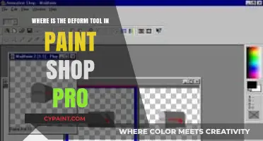 Locate the Deform Tool in PaintShop Pro: A Quick Guide