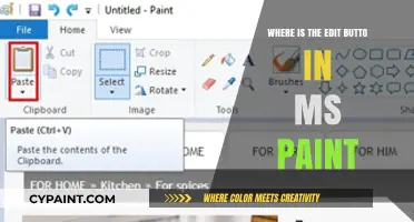 Finding the Edit Button in MS Paint: A Quick Guide