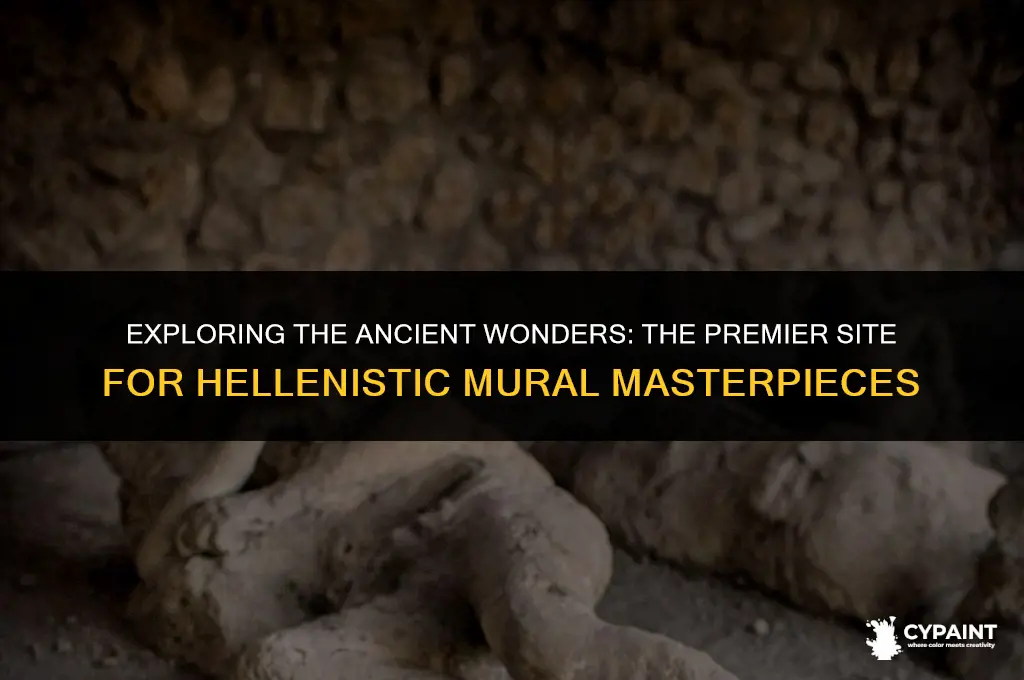 where is the foremost collection of hellenistic mural painting found