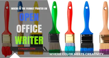 Locate Format Painter in OpenOffice Writer: A Quick Guide