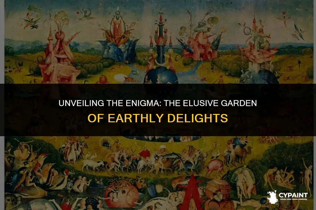 where is the garden of earthly delights a catholic painting