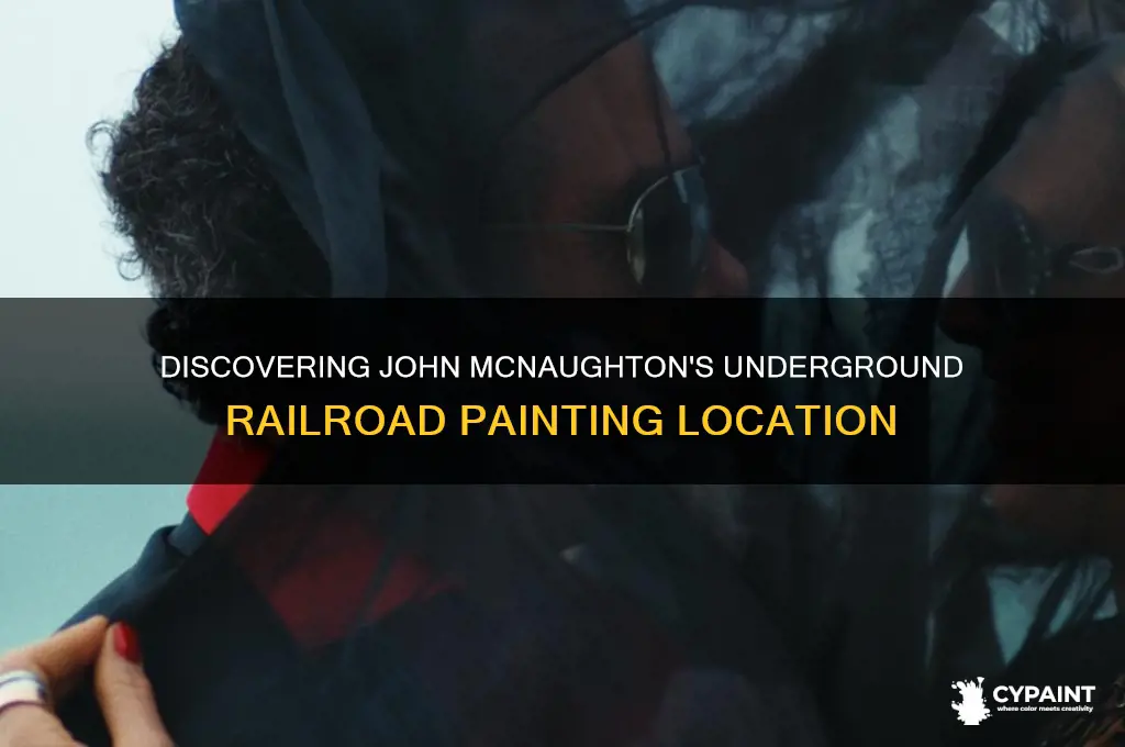 where is the john mcnaughton undergraound railroad painting found