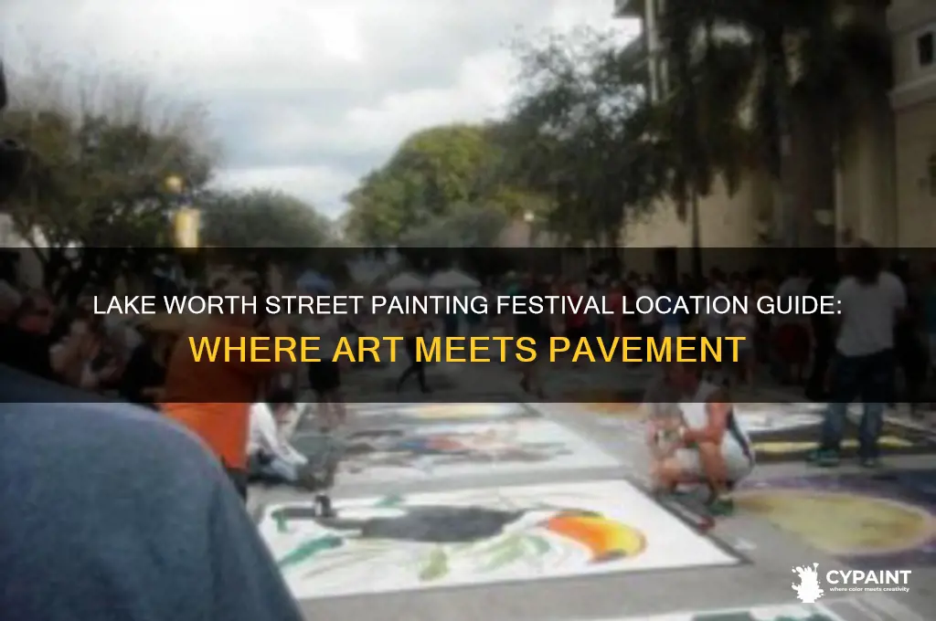 where is the lake worth street painting festival