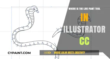 Finding Illustrator CC's Live Paint Tool: A Quick Guide