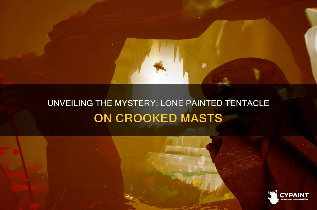 where is the lone painted tentacle on crooked masts