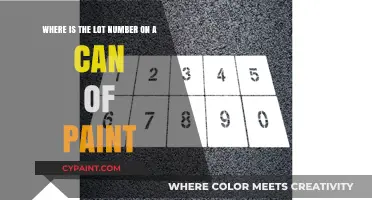 Decoding Paint Cans: Your Guide to Finding the Lot Number