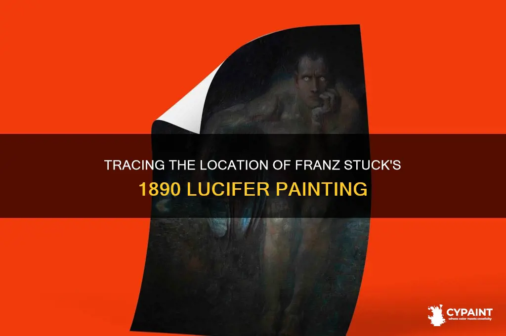 where is the lucifer franz stuck 1890 painting