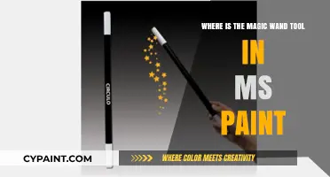 Discover the Magic Wand Tool's Hidden Location in MS Paint