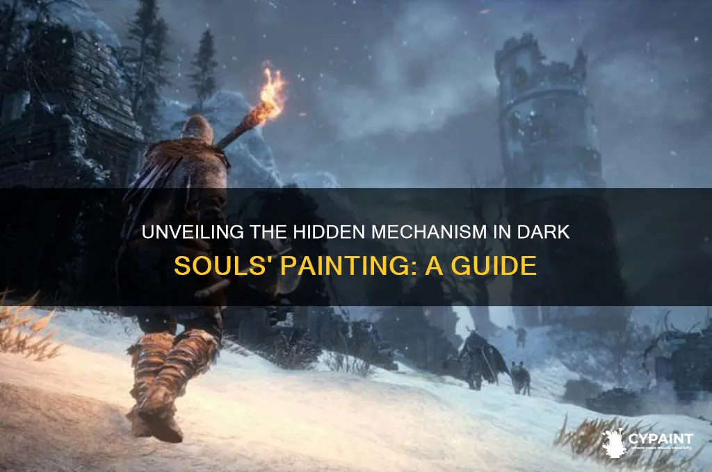 where is the mechanism in the painting in darksouls