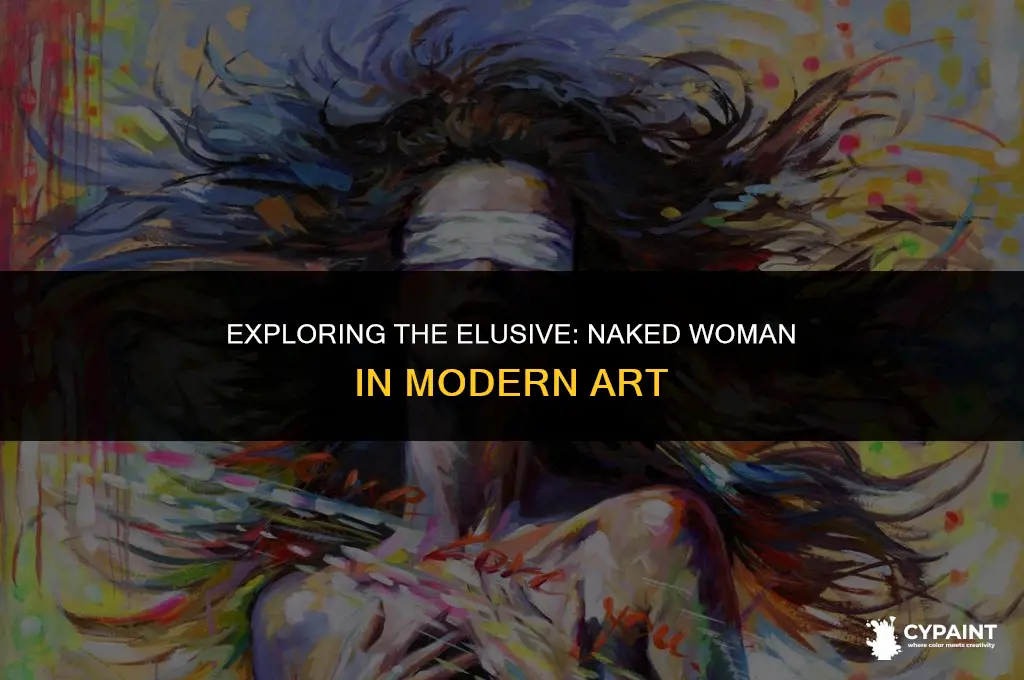 where is the modern art painting of woman laying naked