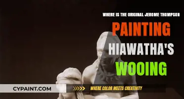 Unveiling the Mystery: Jerome Thompson's 'Hiawatha's Wooing' Original Painting