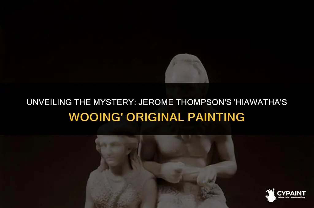 where is the original jerome thompson painting hiawatha