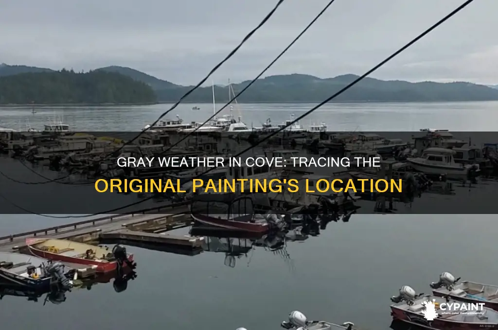 where is the original painting gray weather in cove
