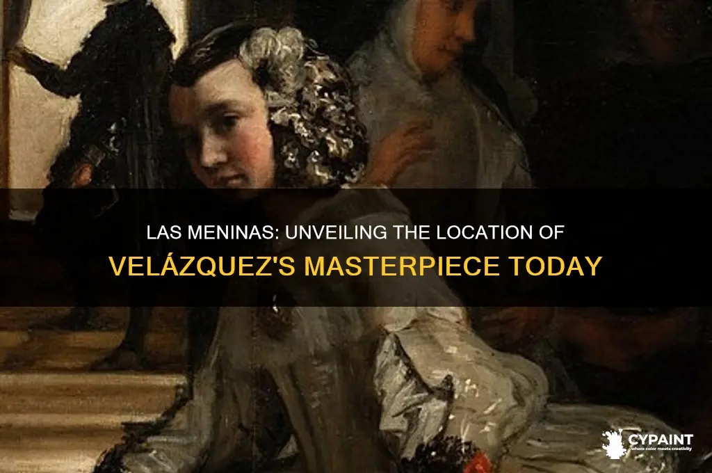 where is the original painting las menitas located