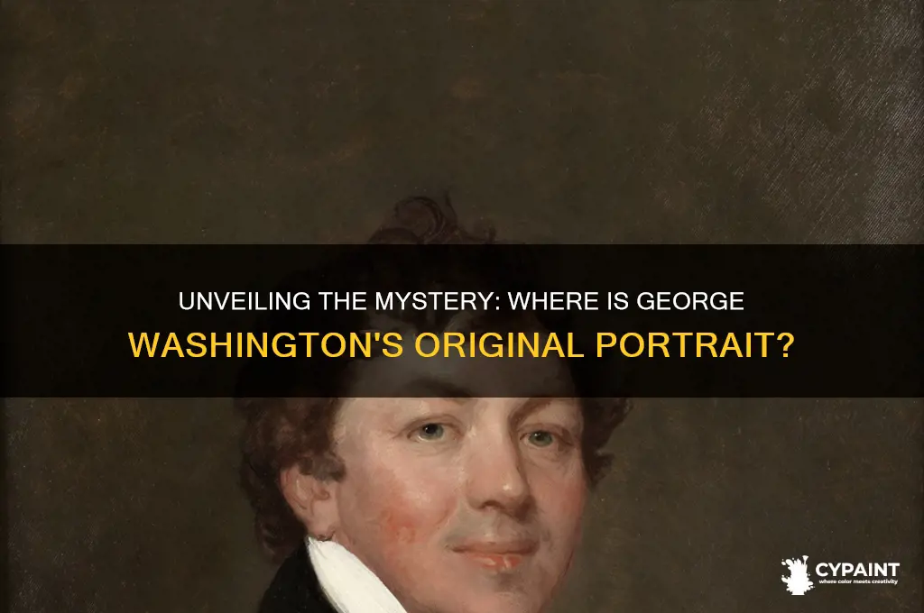 where is the original painting of george washington