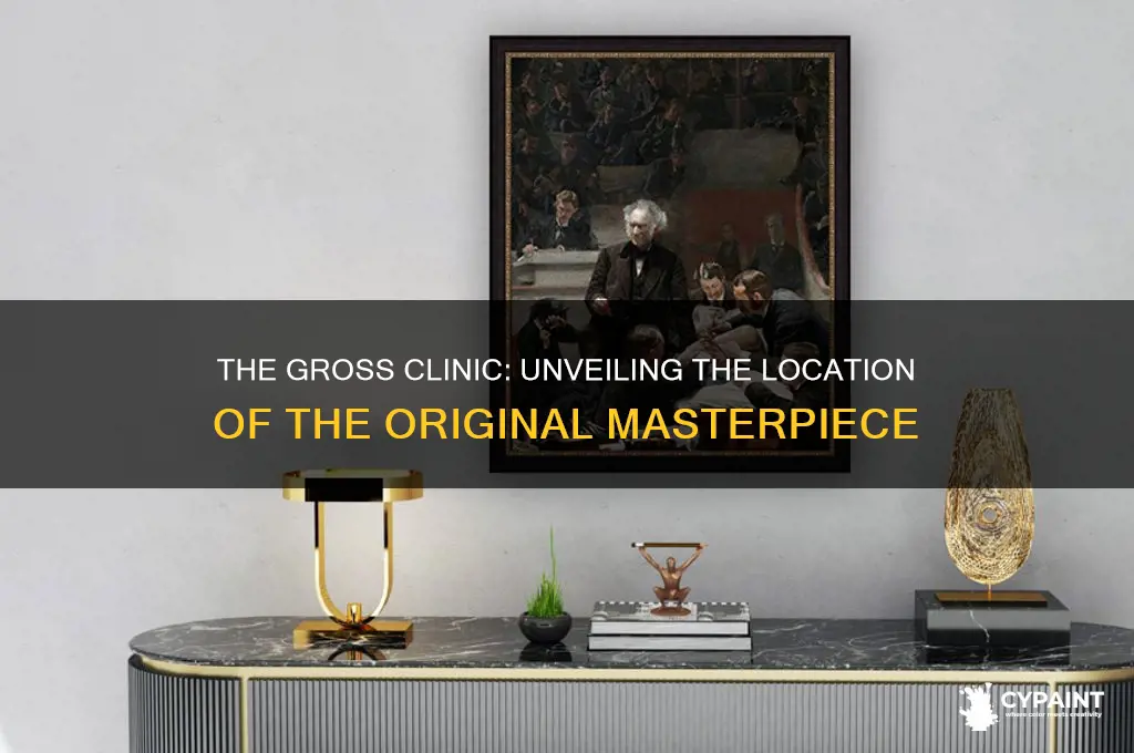 where is the original painting of gross clinic