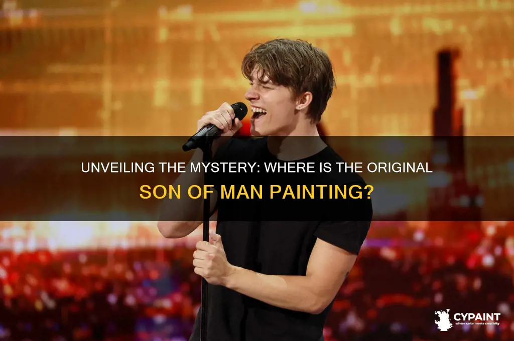 where is the original son of man painting
