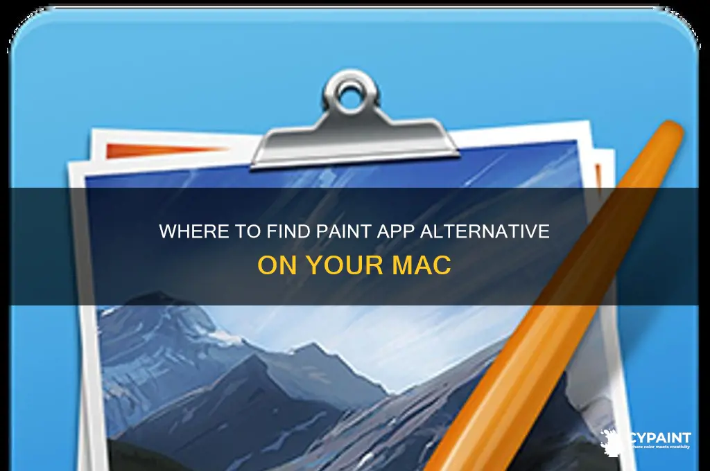 where is the paint app on a mac