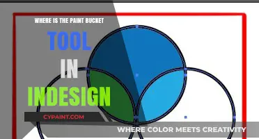 Locate the Paint Bucket Tool in Adobe InDesign: A Quick Guide