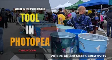 Locate Photopea's Paint Bucket Tool: A Quick Guide for Beginners
