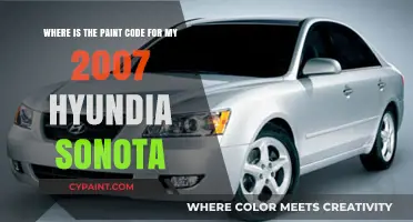 Decoding the Paint Code for Your 2007 Hyundai Sonata