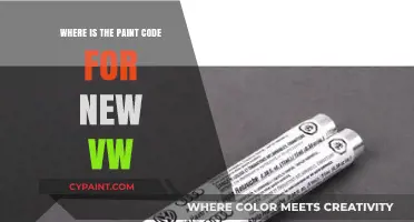 Finding Your New VW's Paint Code: A Quick Guide