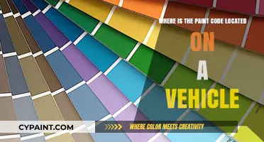 Finding Your Car's Paint Code: Location Guide for Vehicle Owners