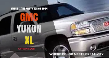 Decoding Your 2004 GMC Yukon XL's Paint Code: A Simple Guide