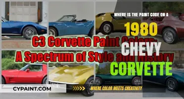 Decoding the Paint Code Mystery on Your 1980 Chevy Corvette