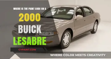 Decoding Your 2000 Buick LeSabre's Paint Code: A Simple Guide