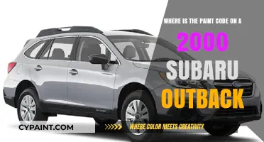 Decoding Your Subaru Outback's Paint Code: A Simple Guide