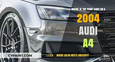 Decoding the Paint Code Mystery on Your 2004 Audi A4