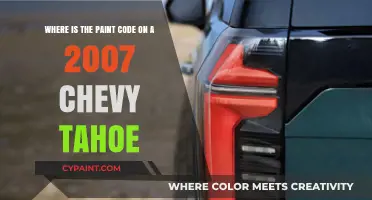 Decoding Your 2007 Chevy Tahoe's Paint Code: A Simple Guide
