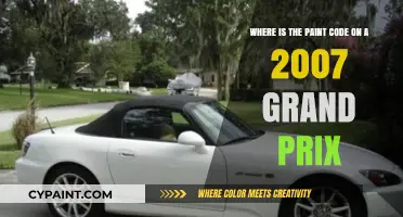 Decoding Your 2007 Grand Prix's Paint Code: A Simple Guide