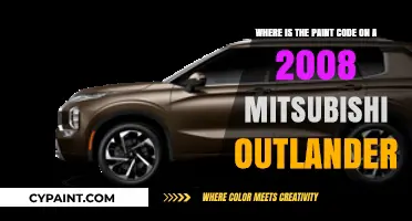Decoding Your 2008 Mitsubishi Outlander's Paint Code: A Simple Guide