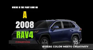 Finding Your 2008 RAV4 Paint Code: Quick Location Guide