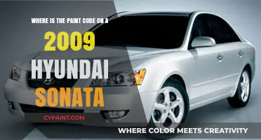 Decoding Your 2009 Hyundai Sonata's Paint Code: A Simple Guide