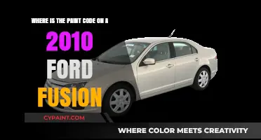Unlocking the Color Mystery: Finding Your 2010 Ford Fusion's Paint Code
