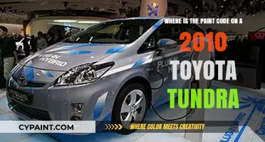 Decoding Your 2010 Toyota Tundra's Paint Code: A Simple Guide