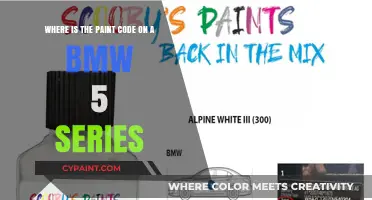 Decoding Your BMW 5 Series Paint Code: A Quick Guide