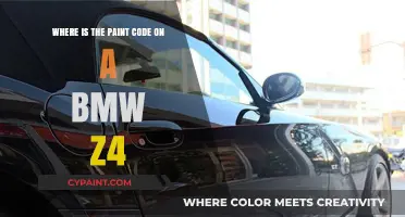 Finding Your BMW Z4's Paint Code: A Quick Guide